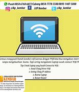 Mengapa Laptop Susah Connect Wifi